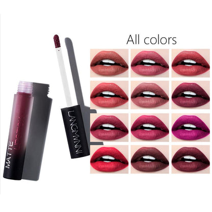 12Pcs Waterproof Matte Lipstick Set-DriHer