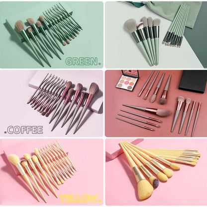 13pcs Makeup Brushes Cosmetic Full Set-DriHer