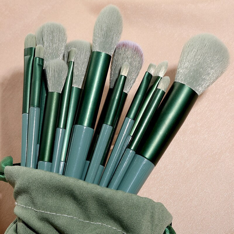 13pcs Makeup Brushes Cosmetic Full Set-DriHer