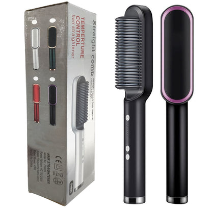 3 in 1 Hair Straightener Brush-DriHer