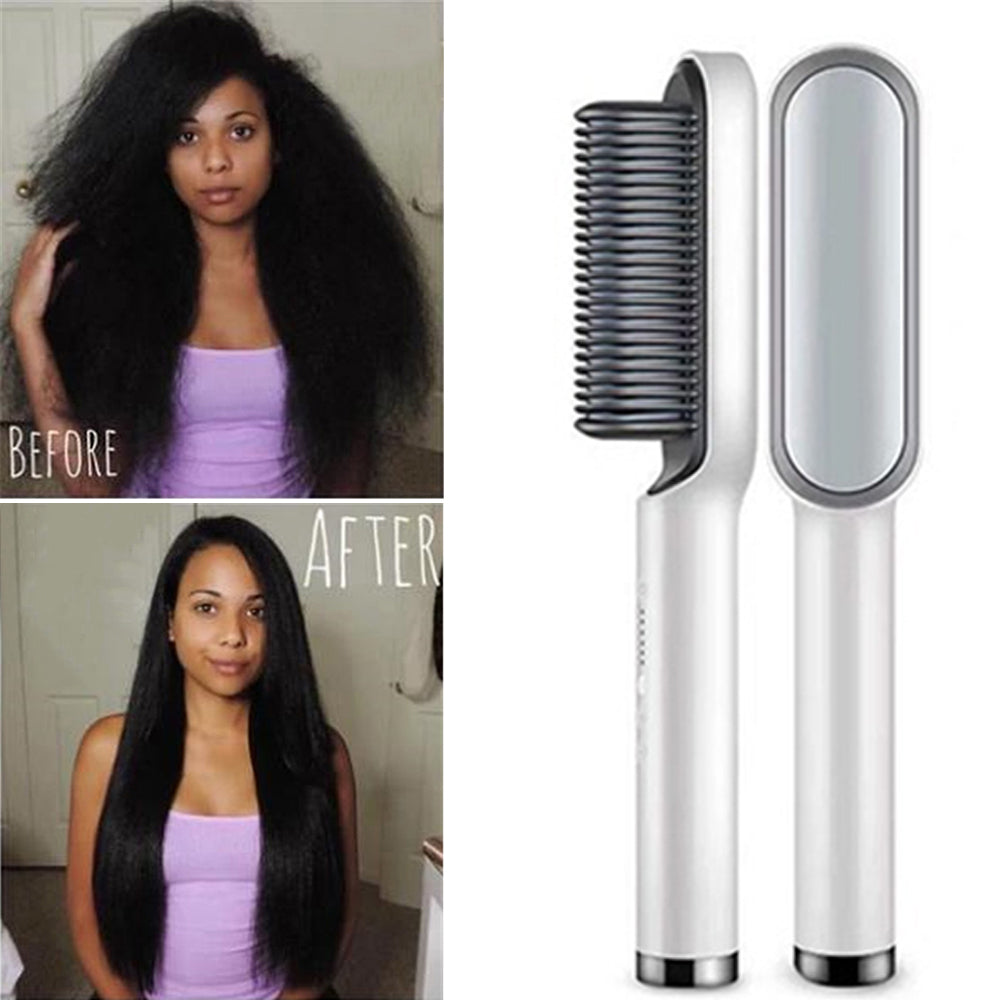 3 in 1 Hair Straightener Brush-DriHer