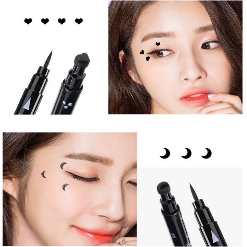 4 Double Head Winged Liquid Eyeliner Stamp-DriHer