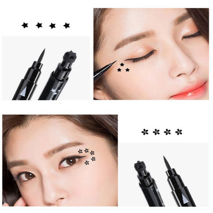 4 Double Head Winged Liquid Eyeliner Stamp-DriHer