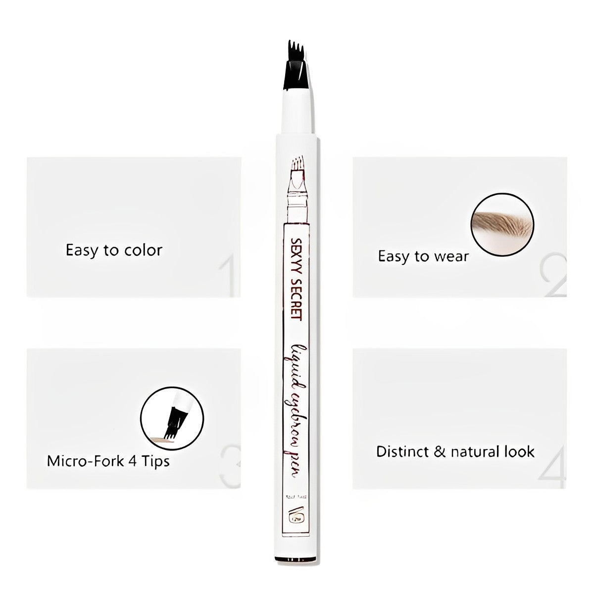 4 Fork Eyebrow Pencil-DriHer