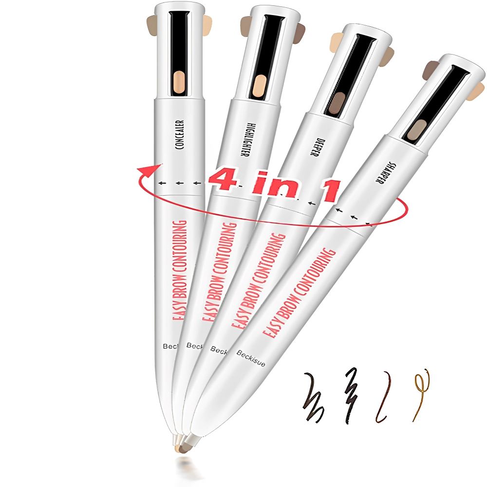 4-in-1 Waterproof Precision Brow Definer Pen-DriHer