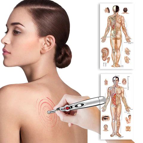 5 In 1 Electric Acupuncture Point Massage Pen-DriHer