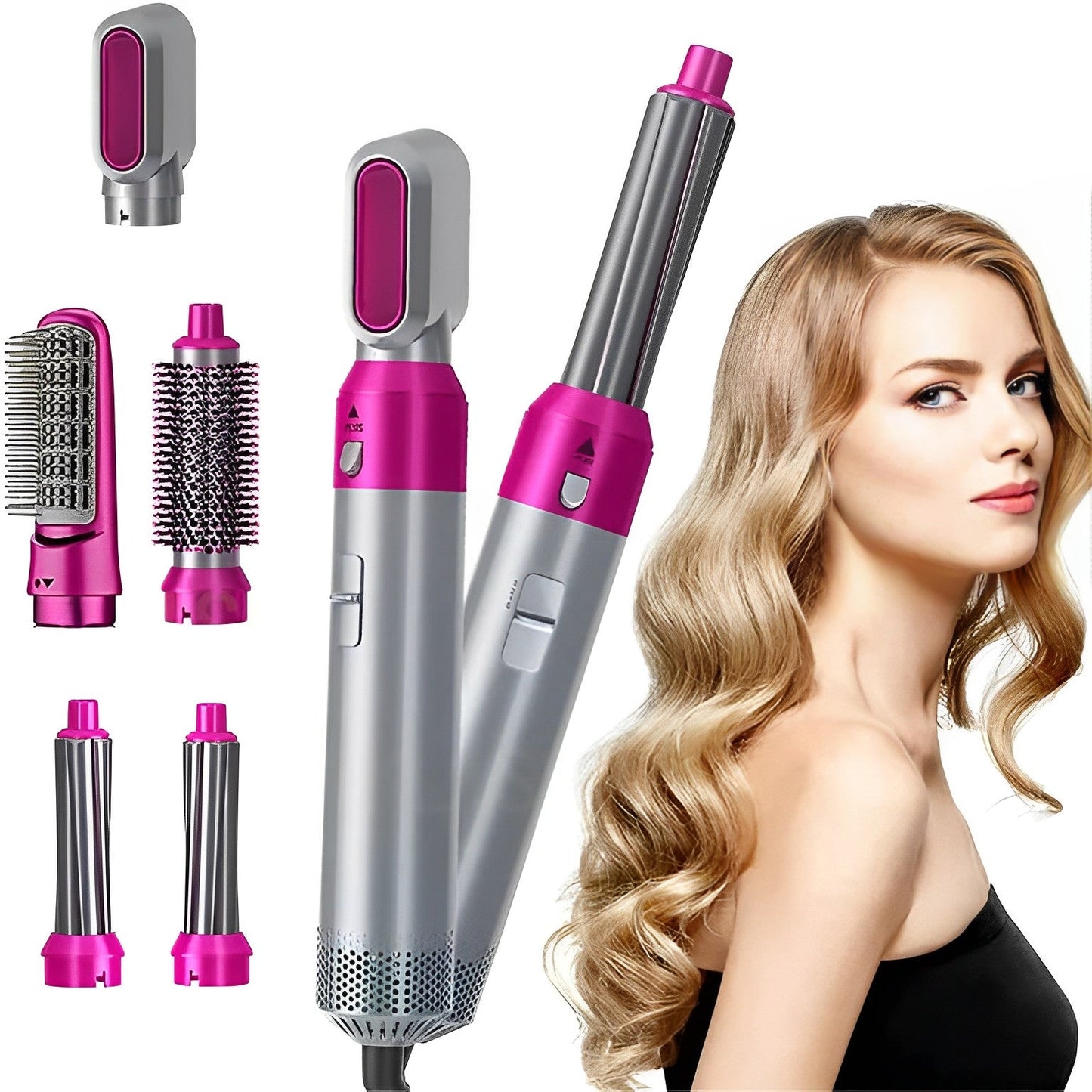 5 In 1 Electric Straightener-DriHer