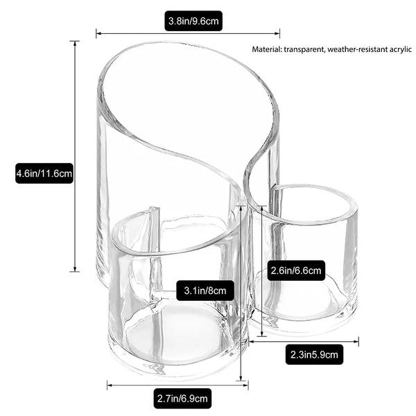 Acrylic Brush Holder-DriHer