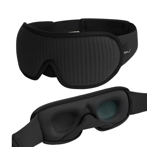 Blackout Contoured Cup 3D Sleep eye mask-DriHer