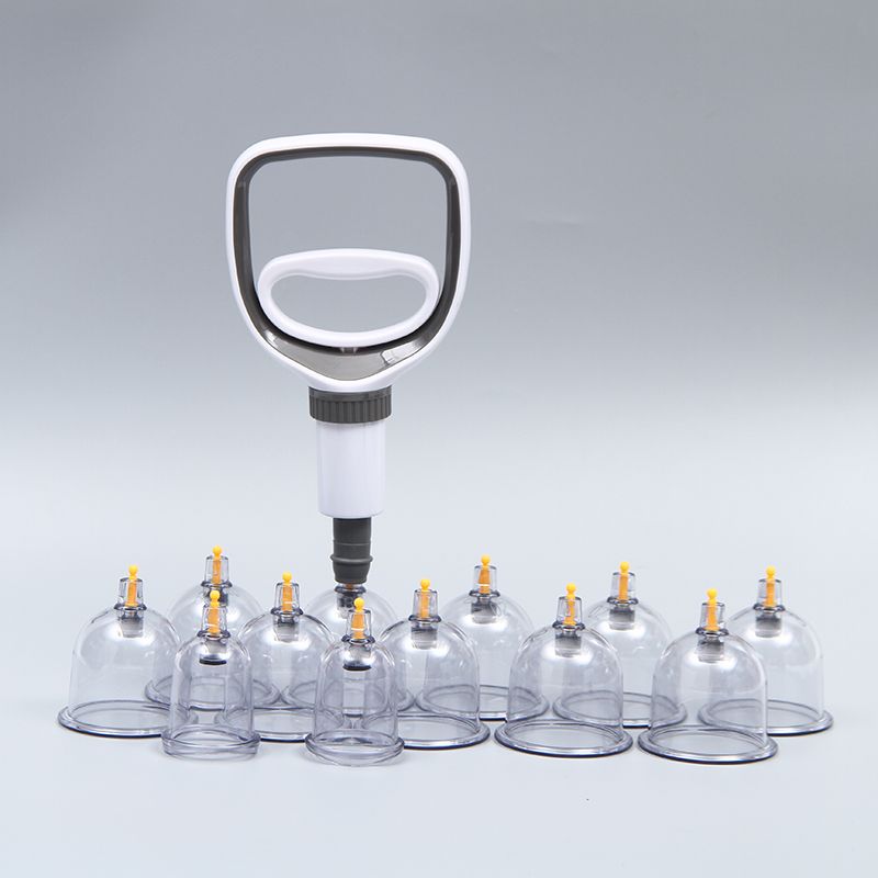 Cupping Massage Vacuum Suction Set with Pump-DriHer