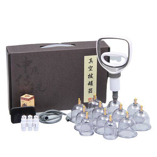 Cupping Massage Vacuum Suction Set with Pump-DriHer