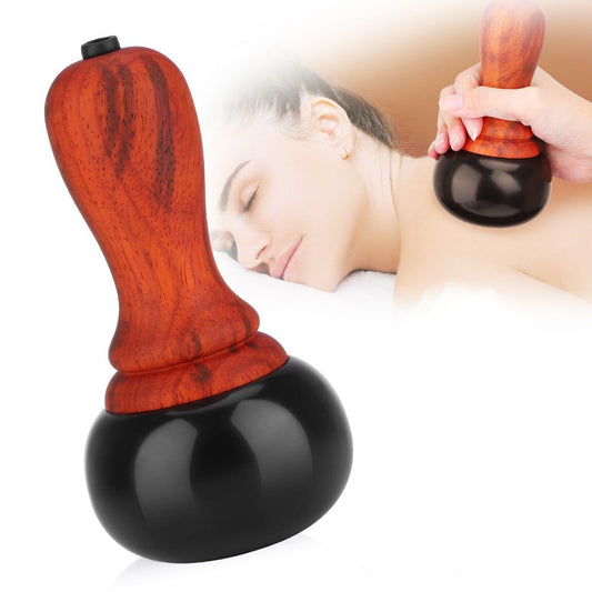 Electric hot stone massage device - GuaSha face body heating massager-DriHer