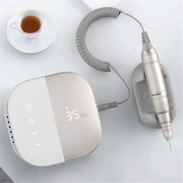 Electric Nail Buffer with LED Display-DriHer