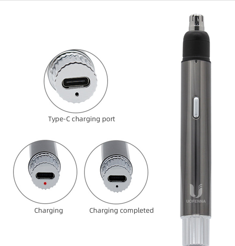 Electric Nose Ear Eyebrow Hair Trimmer-DriHer