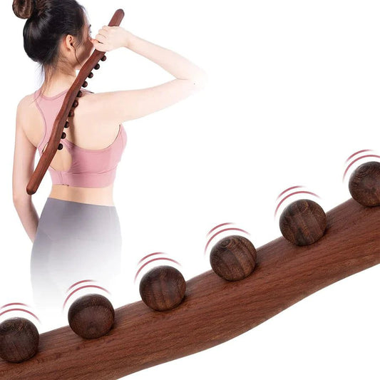 Gua Sha Carbonized Wooden Massage Stick-DriHer