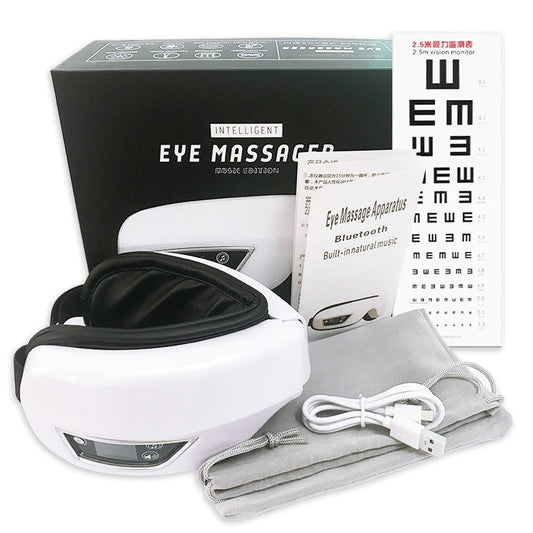 Heated smart eye massager mask vibrating machine-DriHer