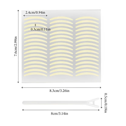 Invisible Double instant eyelid stickers Tapes-DriHer