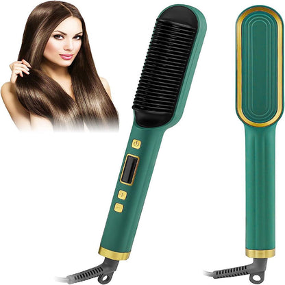 LCD Hair straightener brush-DriHer