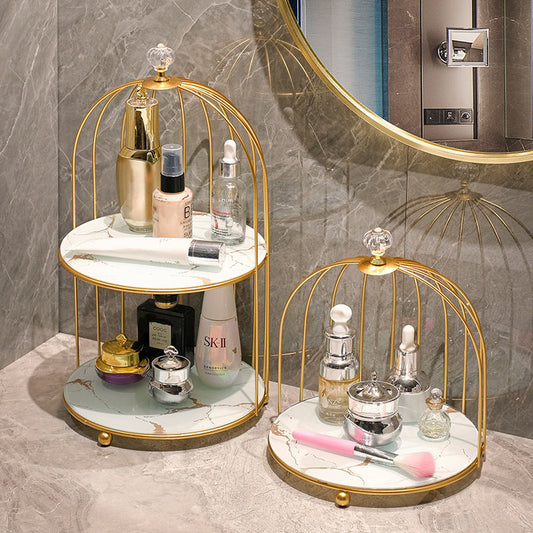 Luxury bathroom makeup storage beauty organizer-DriHer