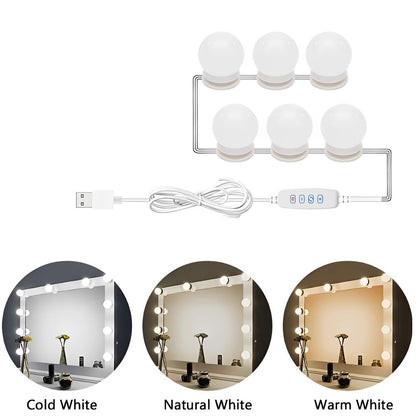 Makeup Mirror LED Light Bulbs - Vanity Lights-DriHer