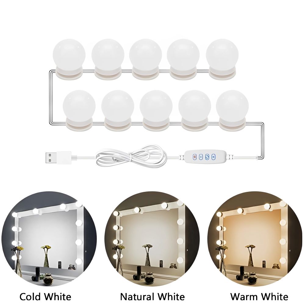 Makeup Mirror LED Light Bulbs - Vanity Lights-DriHer