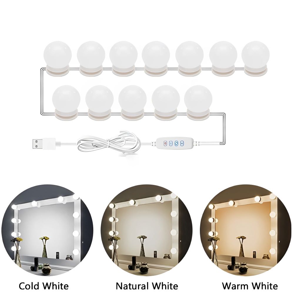 Makeup Mirror LED Light Bulbs - Vanity Lights-DriHer