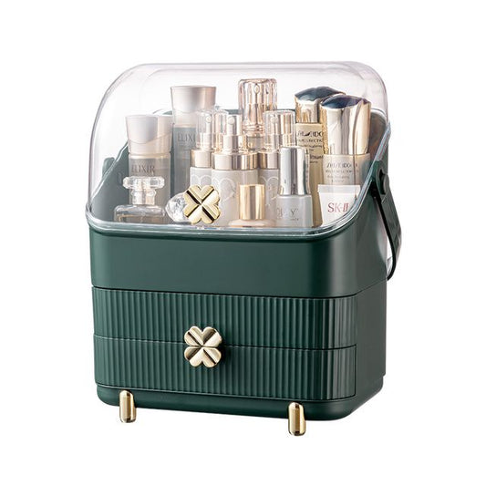 Makeup Organizer - Bathroom Waterproof Cosmetic Storage Box-DriHer