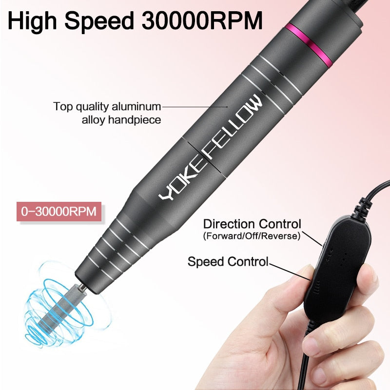 Professional Electric Nail File Drill Machine-DriHer