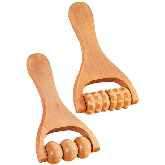 Roller Massager - Wooden Therapy Body Massage Tool-DriHer