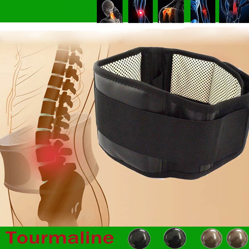 Tourmaline Self Heating Magnetic Therapy Back Waist Support Belt-DriHer