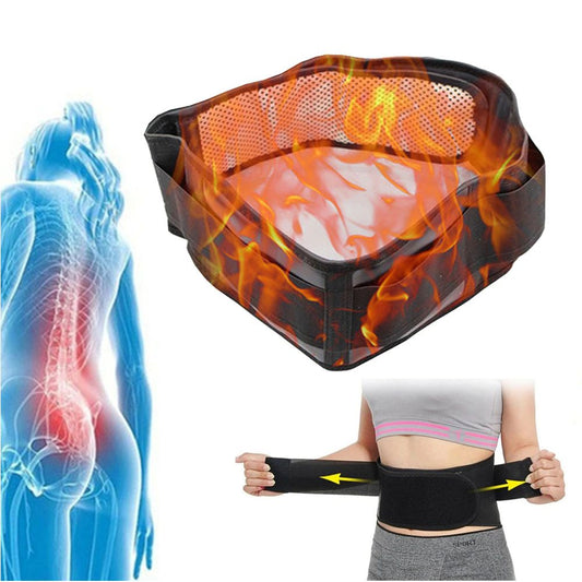 Tourmaline Self Heating Magnetic Therapy Back Waist Support Belt-DriHer