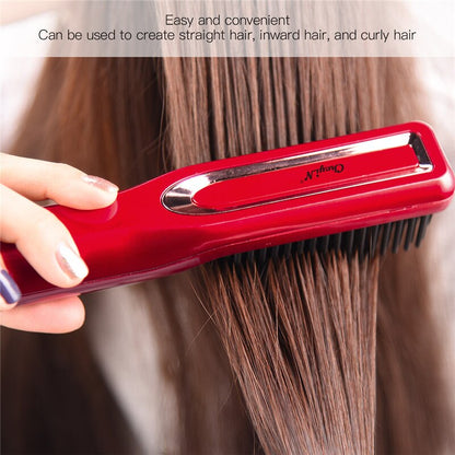 Wireless Hair Straightener Comb with 3 Temperatures-DriHer