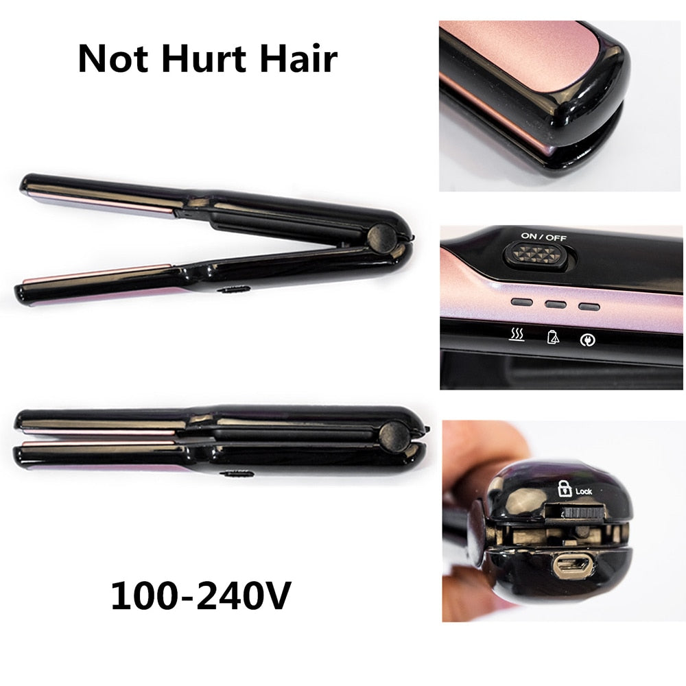 Wireless Hair Straightener | Flat irons-DriHer