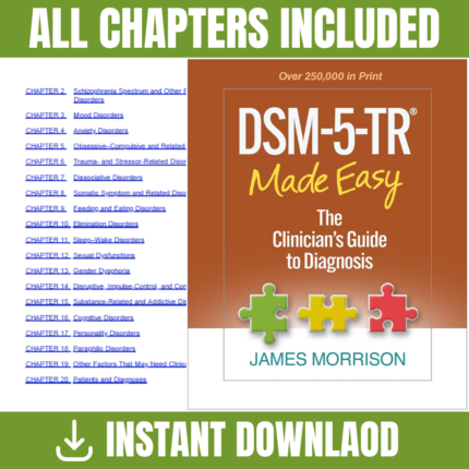 DSM-5-TR Made Easy_ The Clinician's Guide to Diagnosis, 2023
