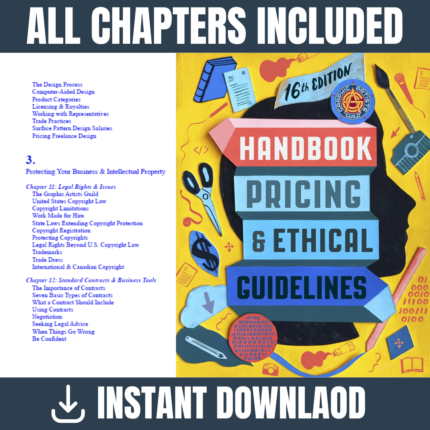 Graphic Artists Guild Handbook Pricing & Ethical Guidelines, 16th Edition (2021)