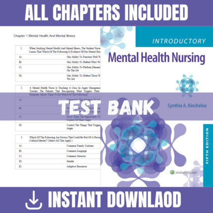 Introductory Mental Health Nursing 5th Edition