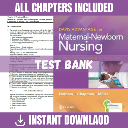 Maternal-Newborn Nursing The Critical Components of Nursing Care, 4th Edition,