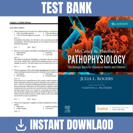 McCance & Huether’s Pathophysiology, 9th Edition