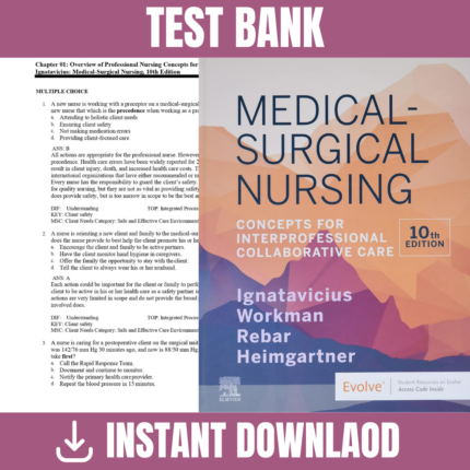 Medical-Surgical Nursing Concepts for Inter professional Collaborative Care, tineth Edition