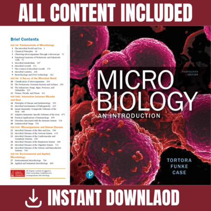 Microbiology An Introduction, 13th Edition (Gerard J. Tortora, Berdell R. Funke, Christine L. Case, 2018)