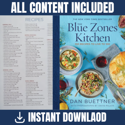 The Blue Zones Kitchen 100 Recipes to Live to 100 (Dan Buettner, 2019)