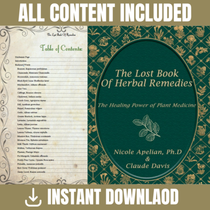The Lost Book of Herbal Remedies, Standard Edition By Claude Davis, 2019