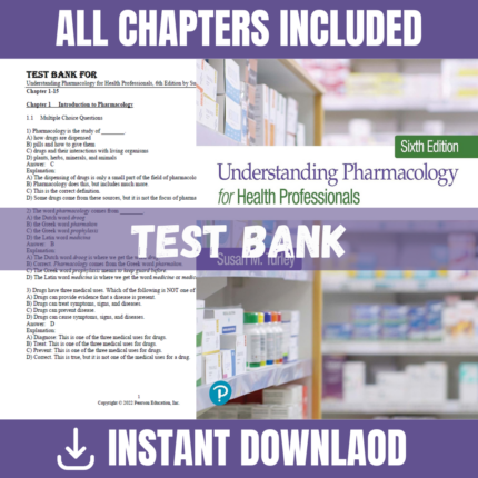 Understanding Pharmacology for Health Professionals, 6th Edition